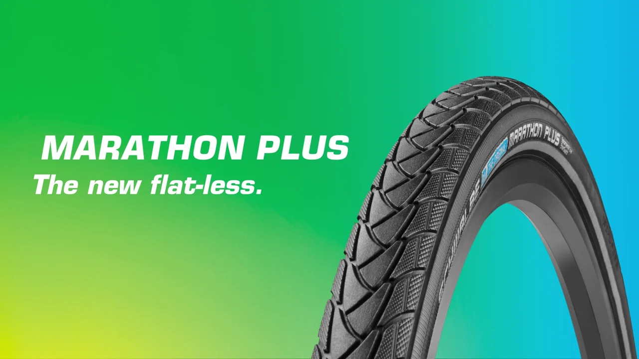 Schwalbe Marathon Plus - the new flatless tire. on Vimeo