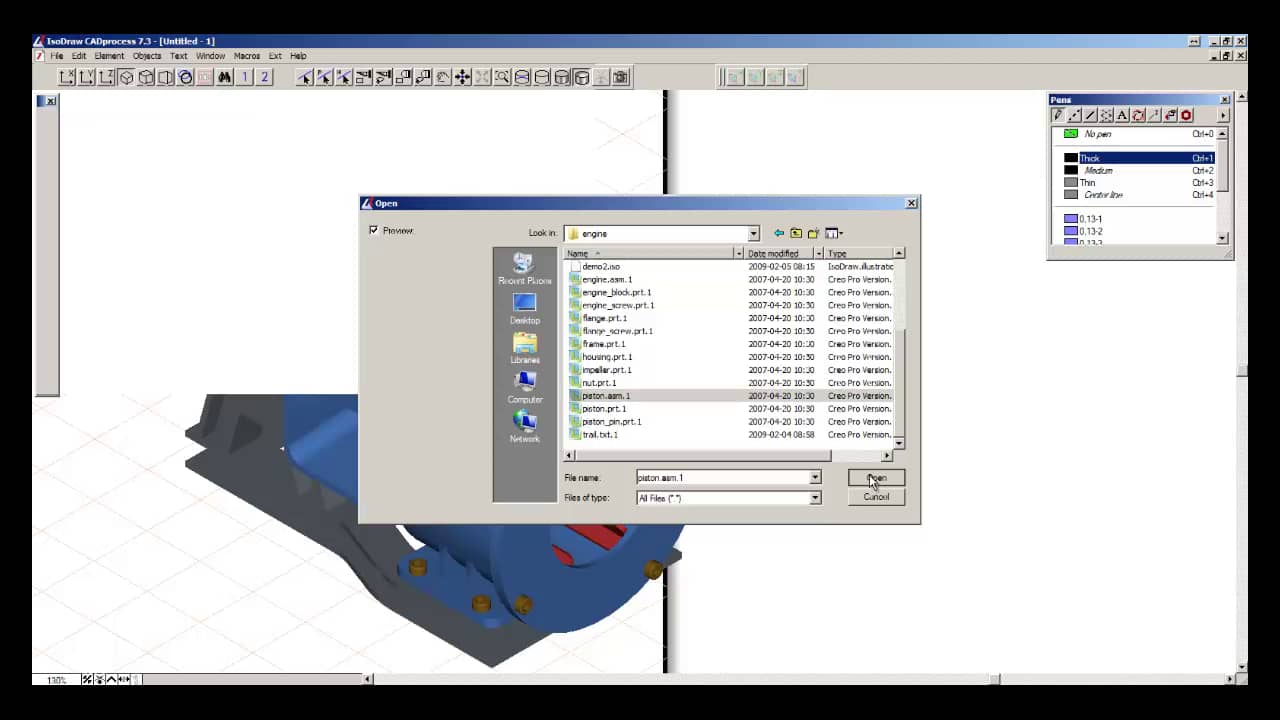 Align Parts and Assemblies in Arbortext Isodraw CADprocess on Vimeo