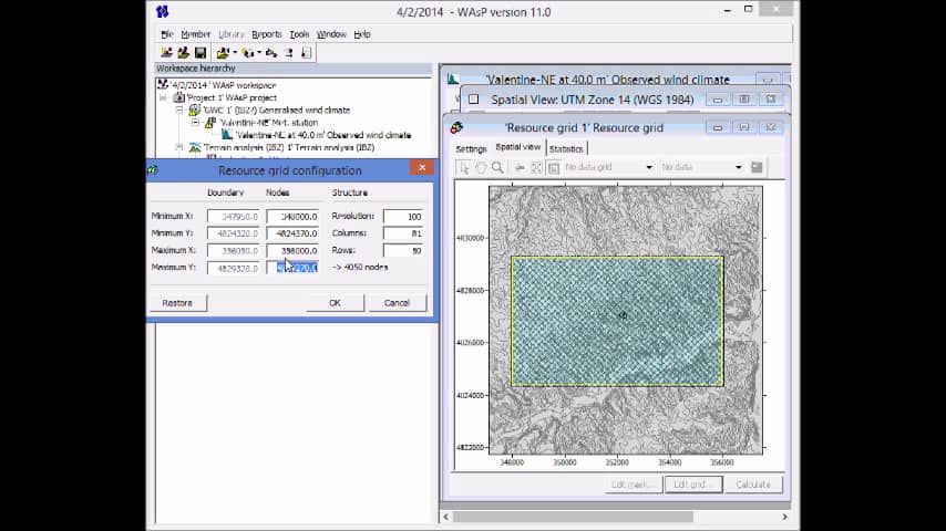 WAsP Wind Resource Map on Vimeo