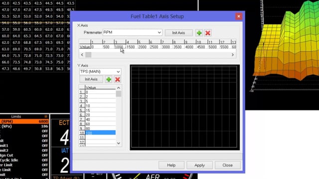 Practical Standalone Tuning: Step 3: Base Table Configuration