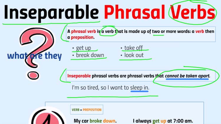 ✨ Phrasal verbs - American Institute Megrine Coteaux