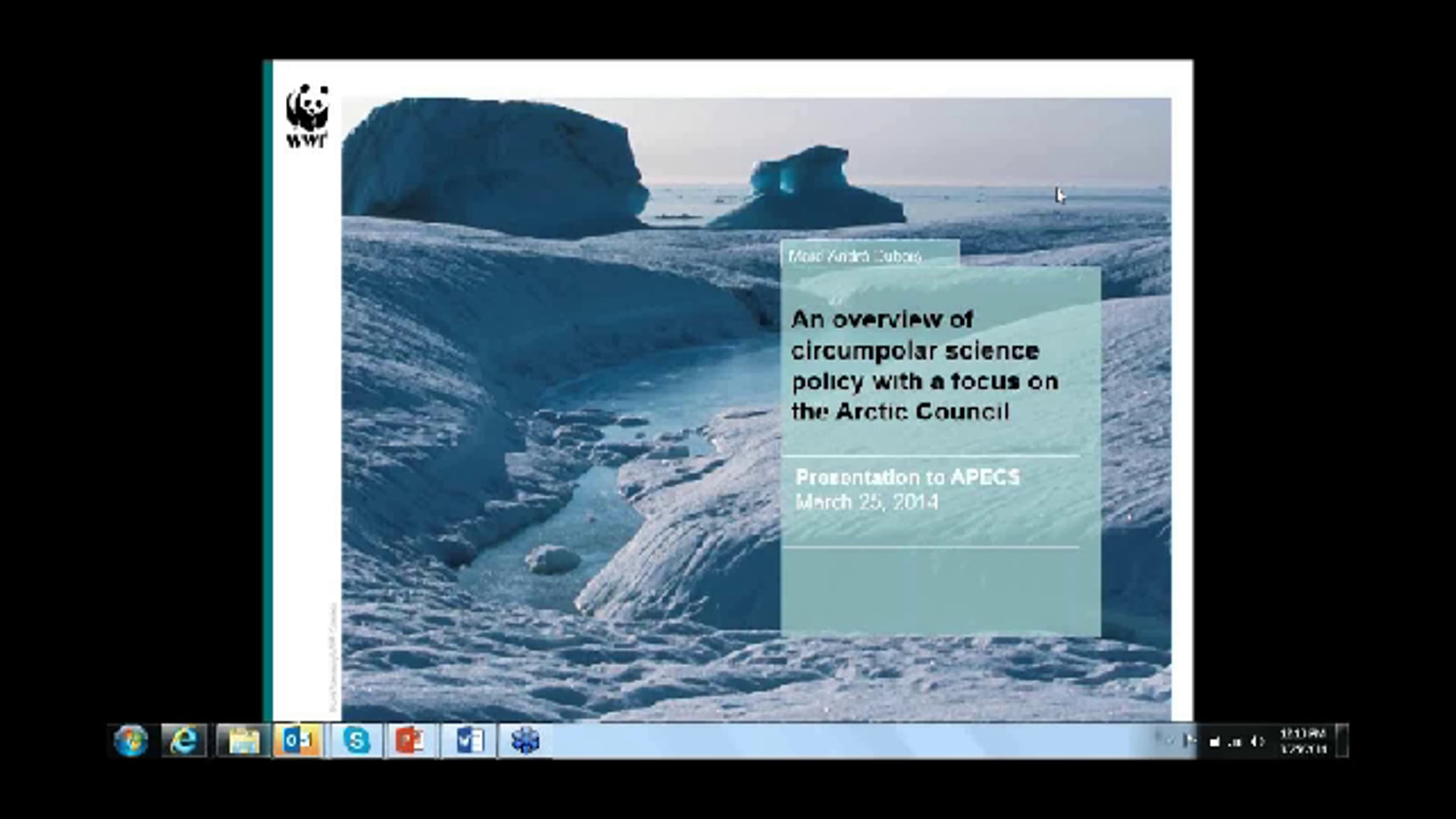 APECS Canada-A focus in the interface of Arctic science & policy