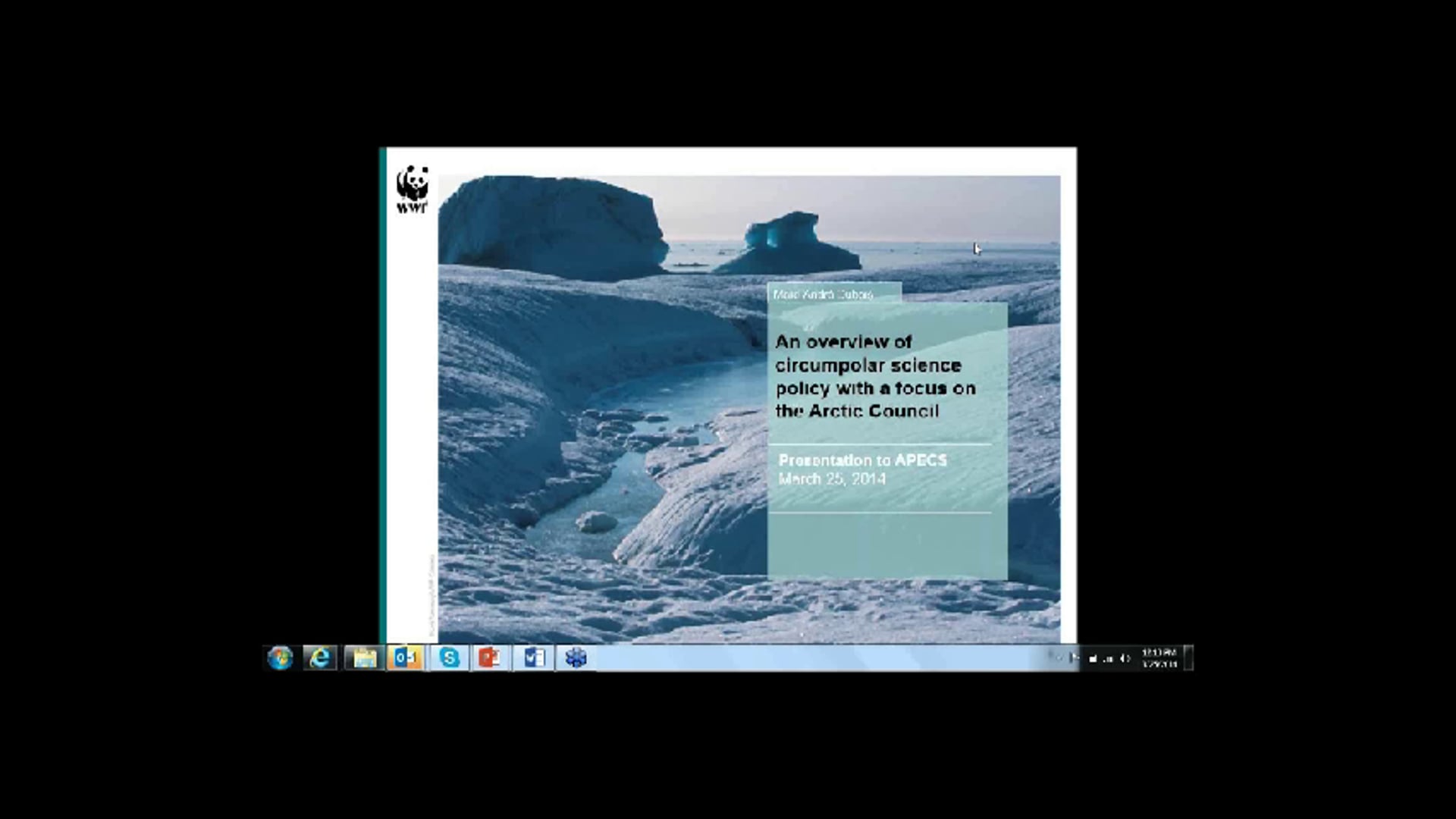 APECS Canada-A focus in the interface of Arctic science & policy