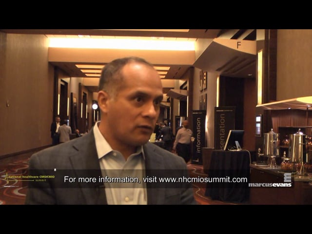 National Healthcare CMO/CMIO Summit - Interview: Roger Panduro, Alere Analytics