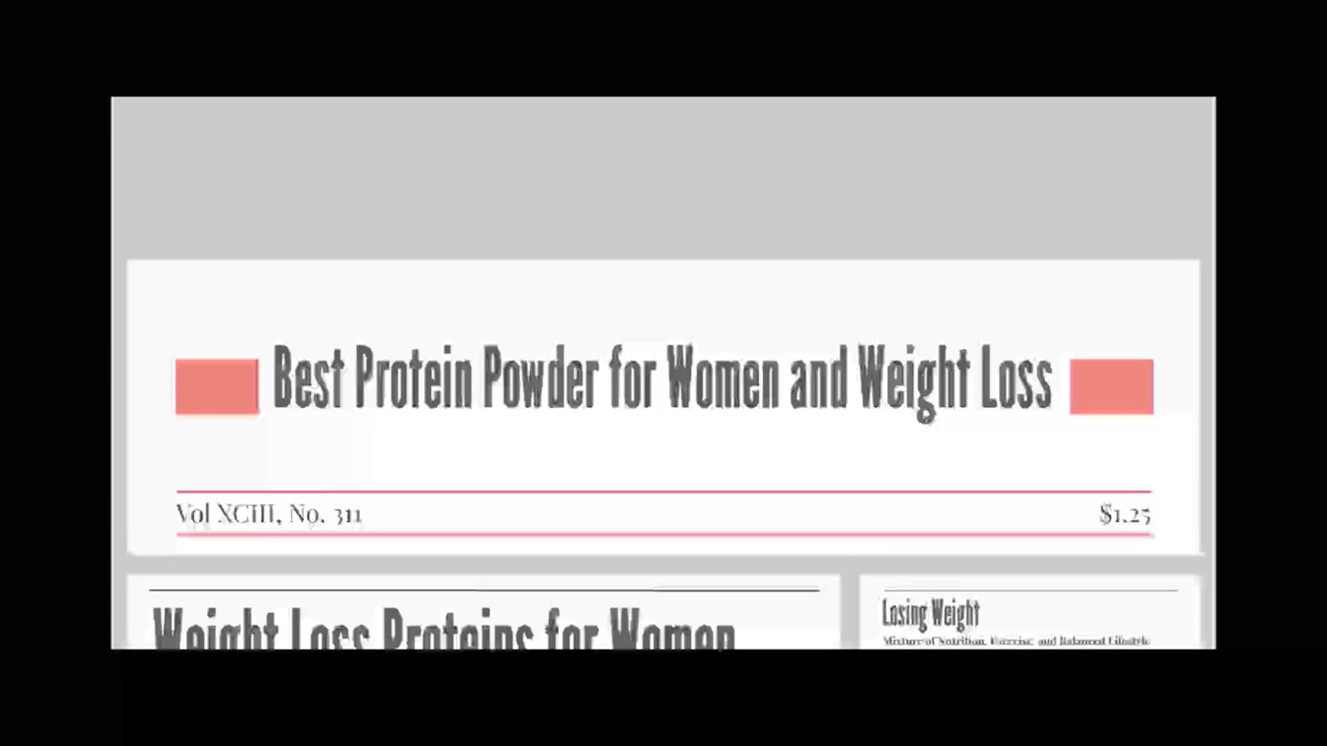 Best Women’s Protein Powder for Shakes and Weight Loss
