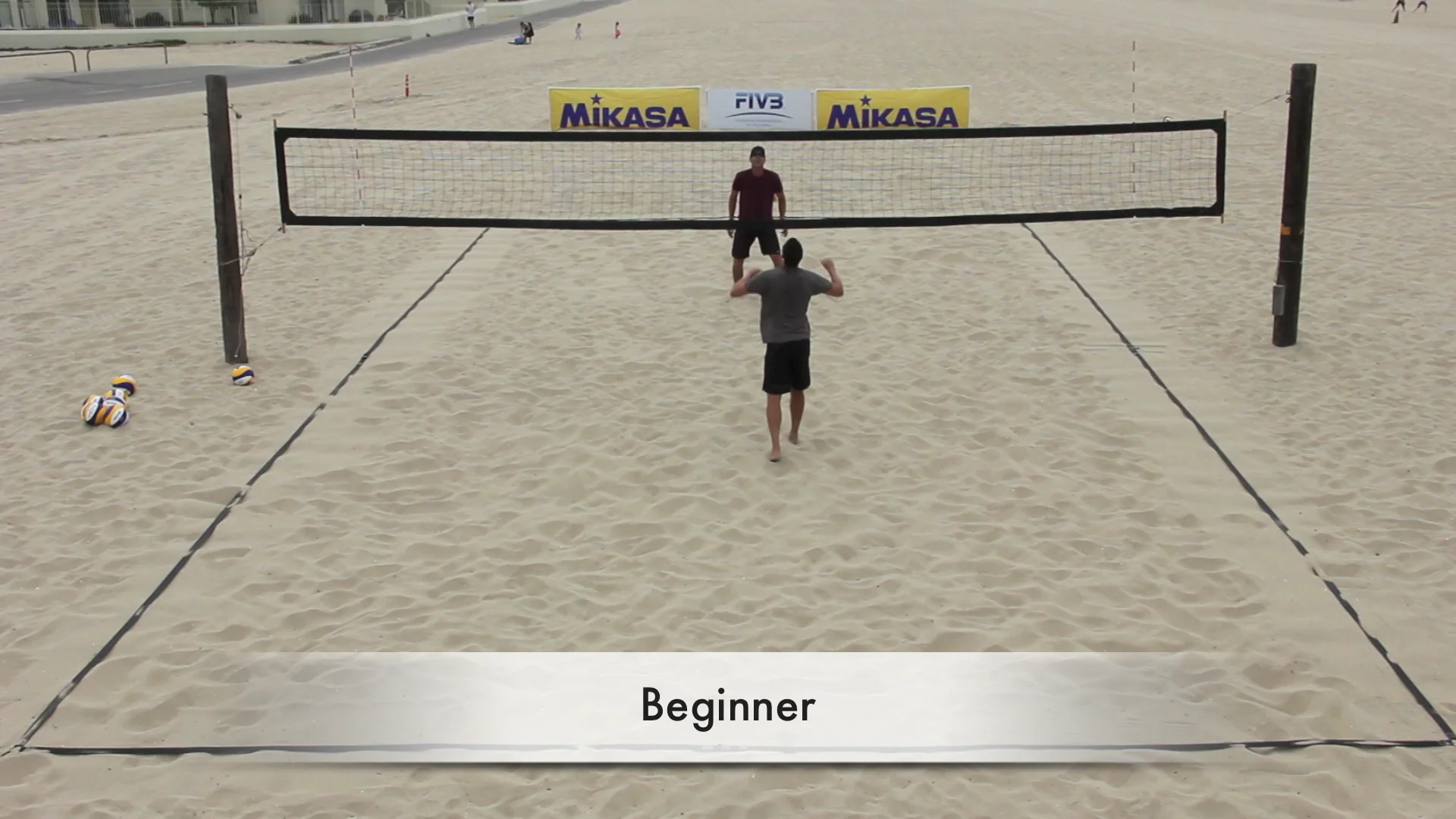 FIVB Beach Volleyball DrillBook 1.9 Pass means set set means pass on