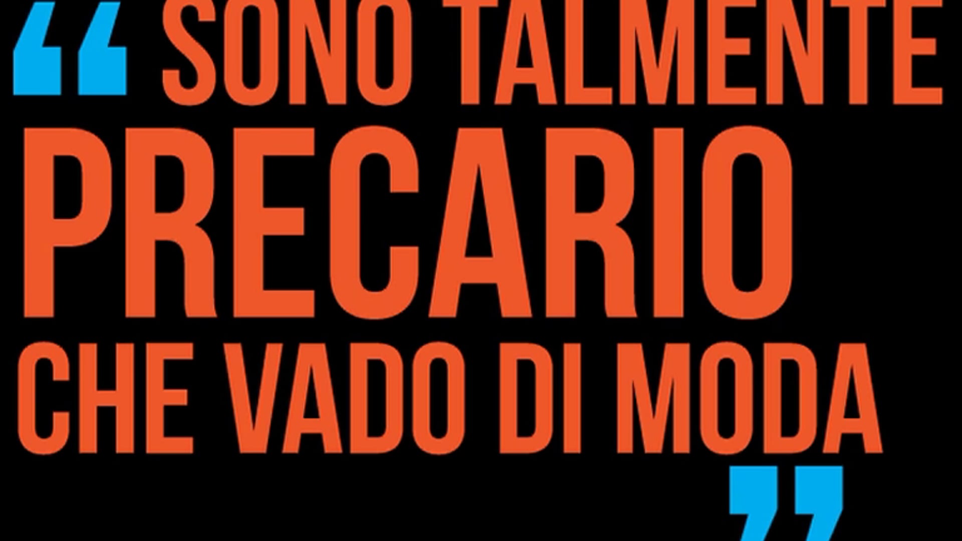 Sono talmente precario che vado di moda - come fare un curriculum