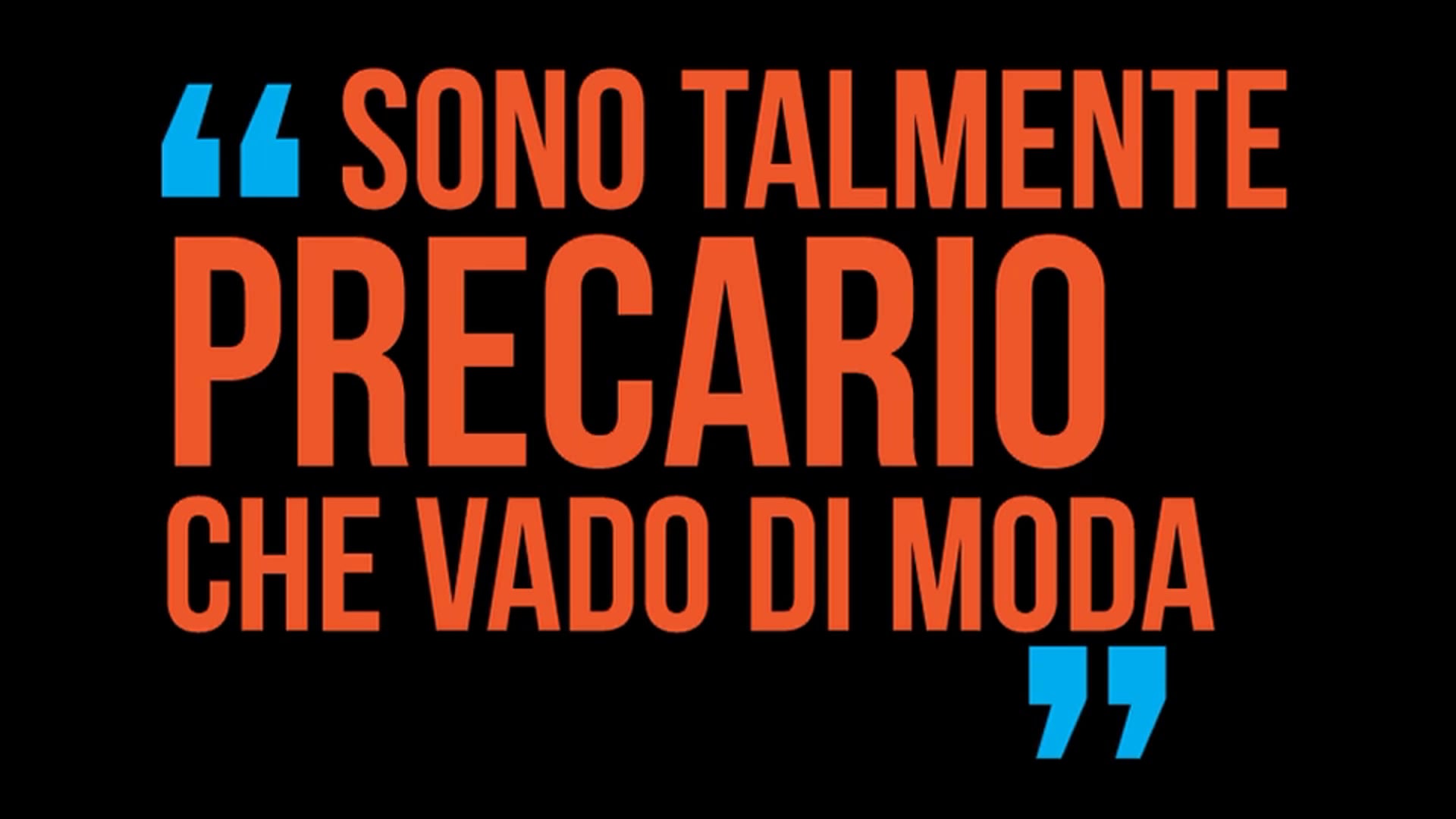 Sono talmente precario che vado di moda - come fare un curriculum