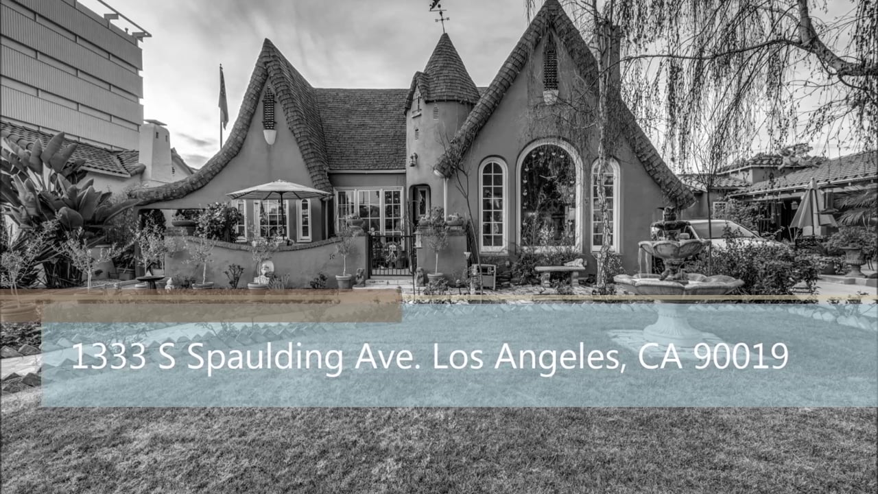 1333 S Spaulding Ave. Los Angeles, CA 90019