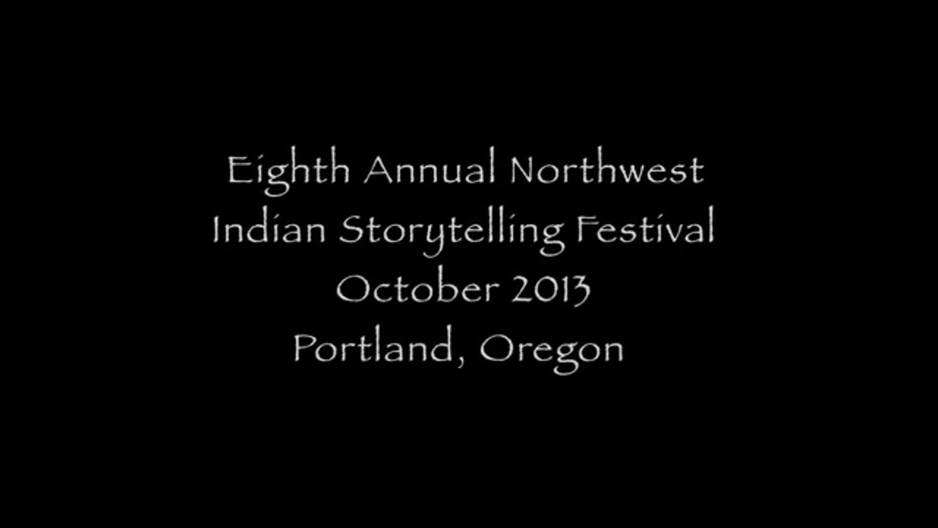 Eighth Annual NISA Storytelling Festival (2013)