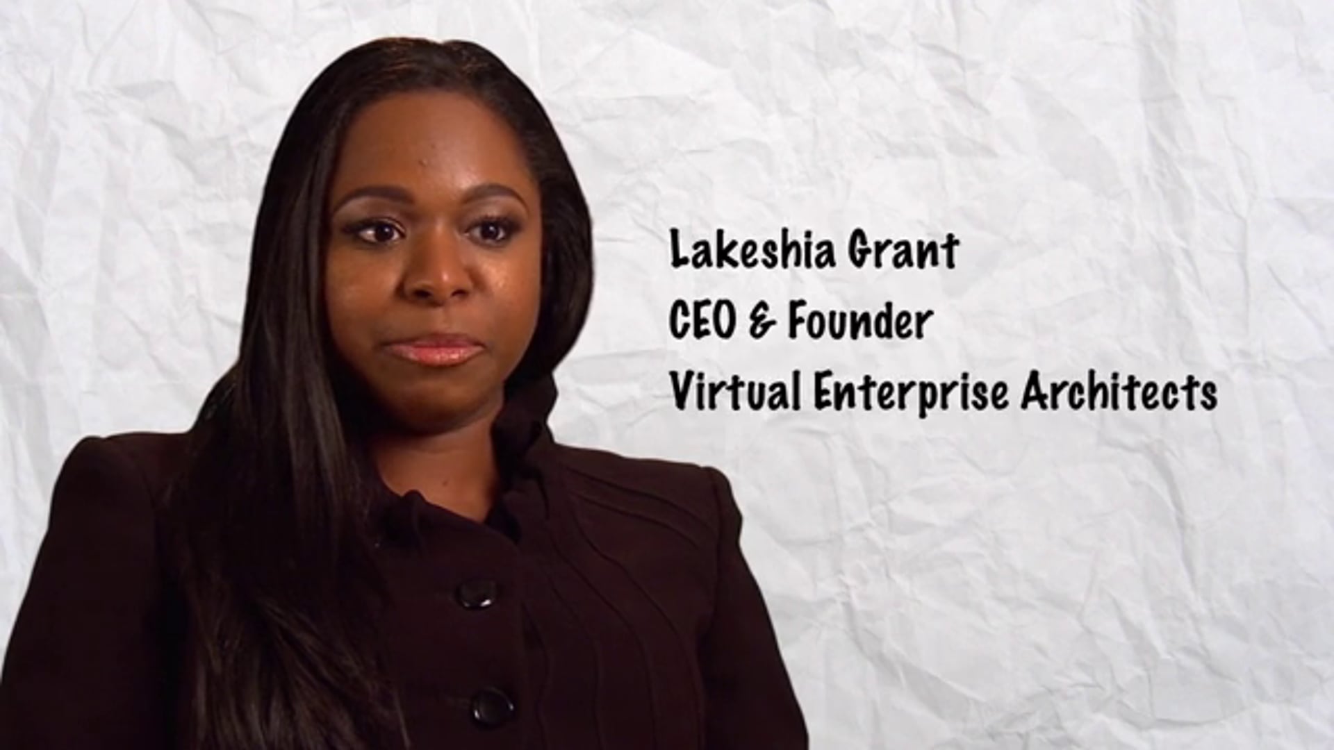 Lakeshia Grant on Entrepreneurship (Segment 2)