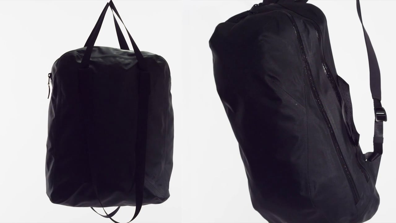 Arc'Teryx Veilance Nomin Pack and Seque Tote