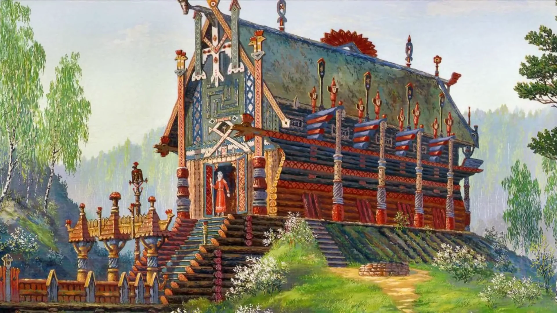 Славянские терема