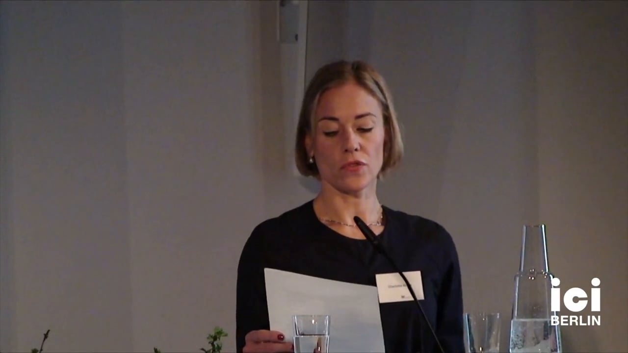 Introduction of W.J.T. Mitchell by Charlotte Klonk [4]
