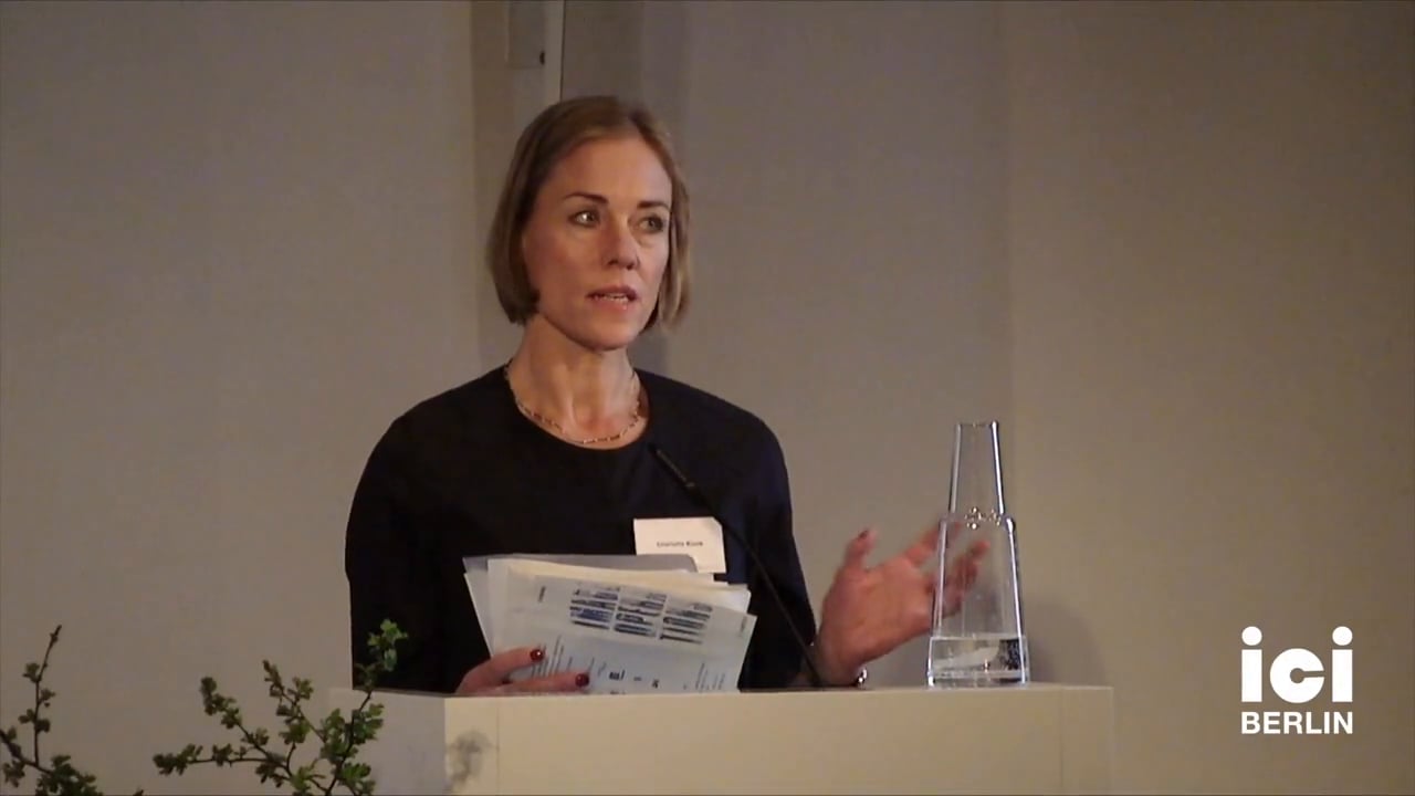 Introduction of Marie-José Mondzain by Charlotte Klonk [7]