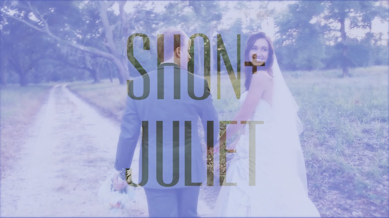 Old chapel, spanish moss and oak trees. Shon & Juliet, Wilmington, NC (Same Day Edit)