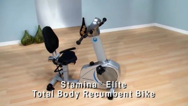 Stamina elite recumbent exercise 2024 bike