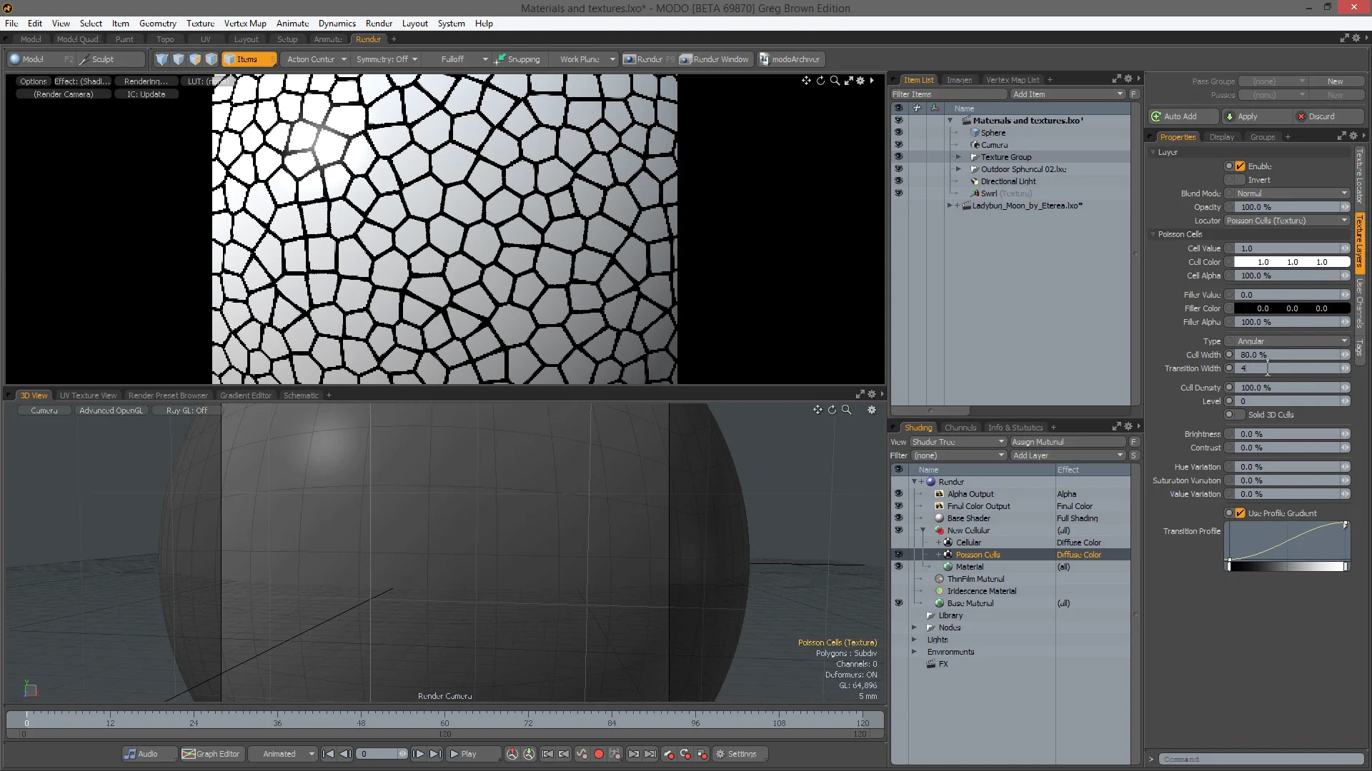 Materials and Textures - MODO 801 on Vimeo