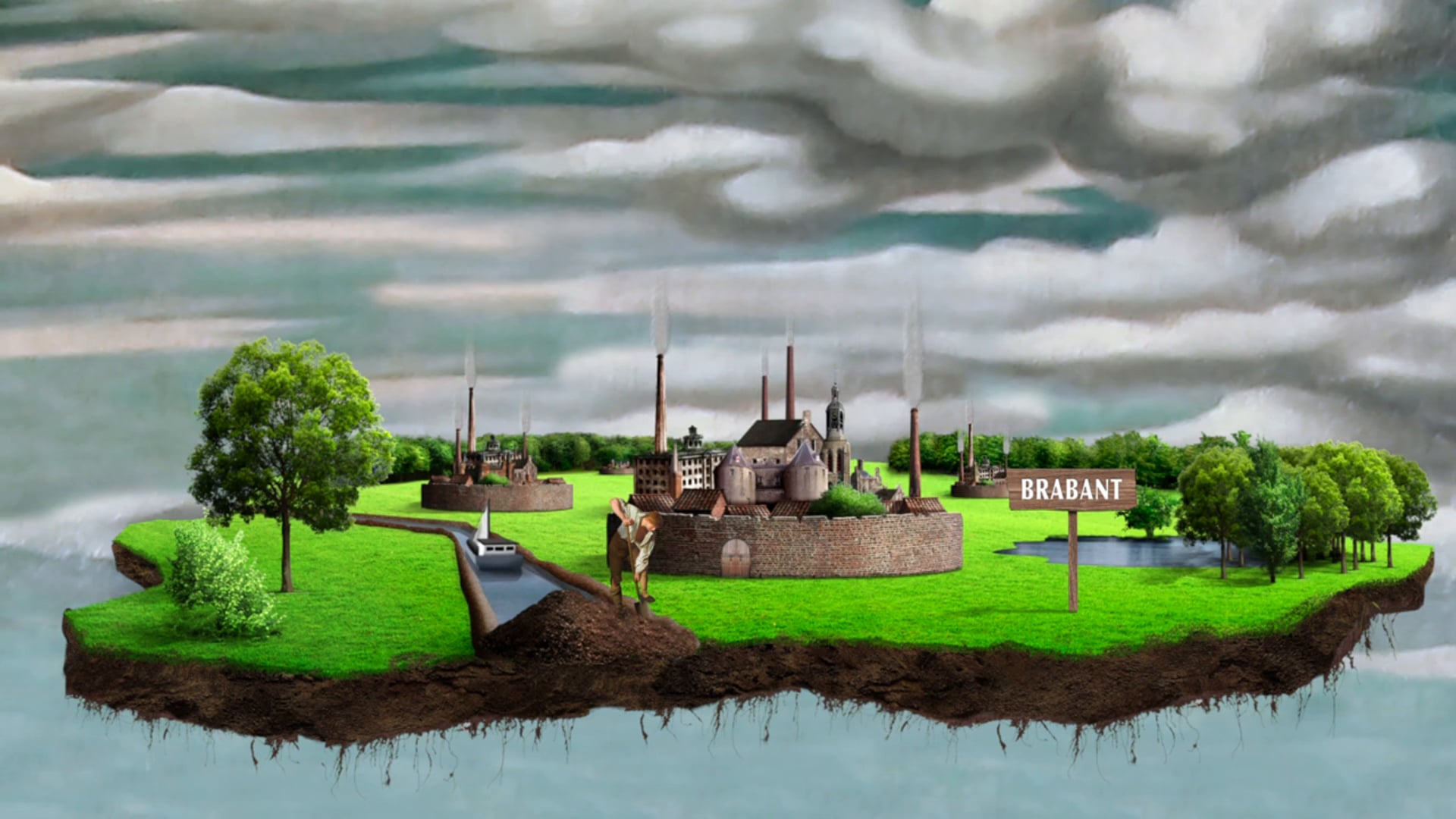 animation 'Het verhaal van Brabant'