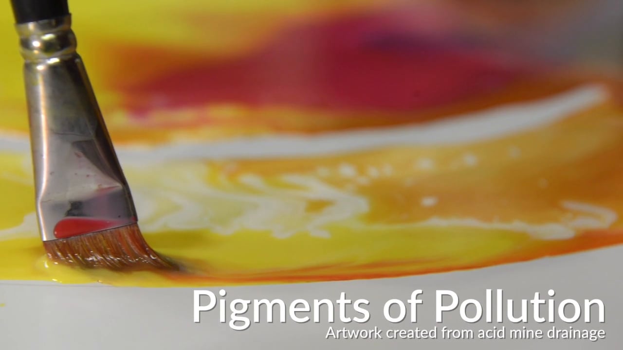 Pigments of Pollution Artwork Created from Acid Mine Drainage on Vimeo