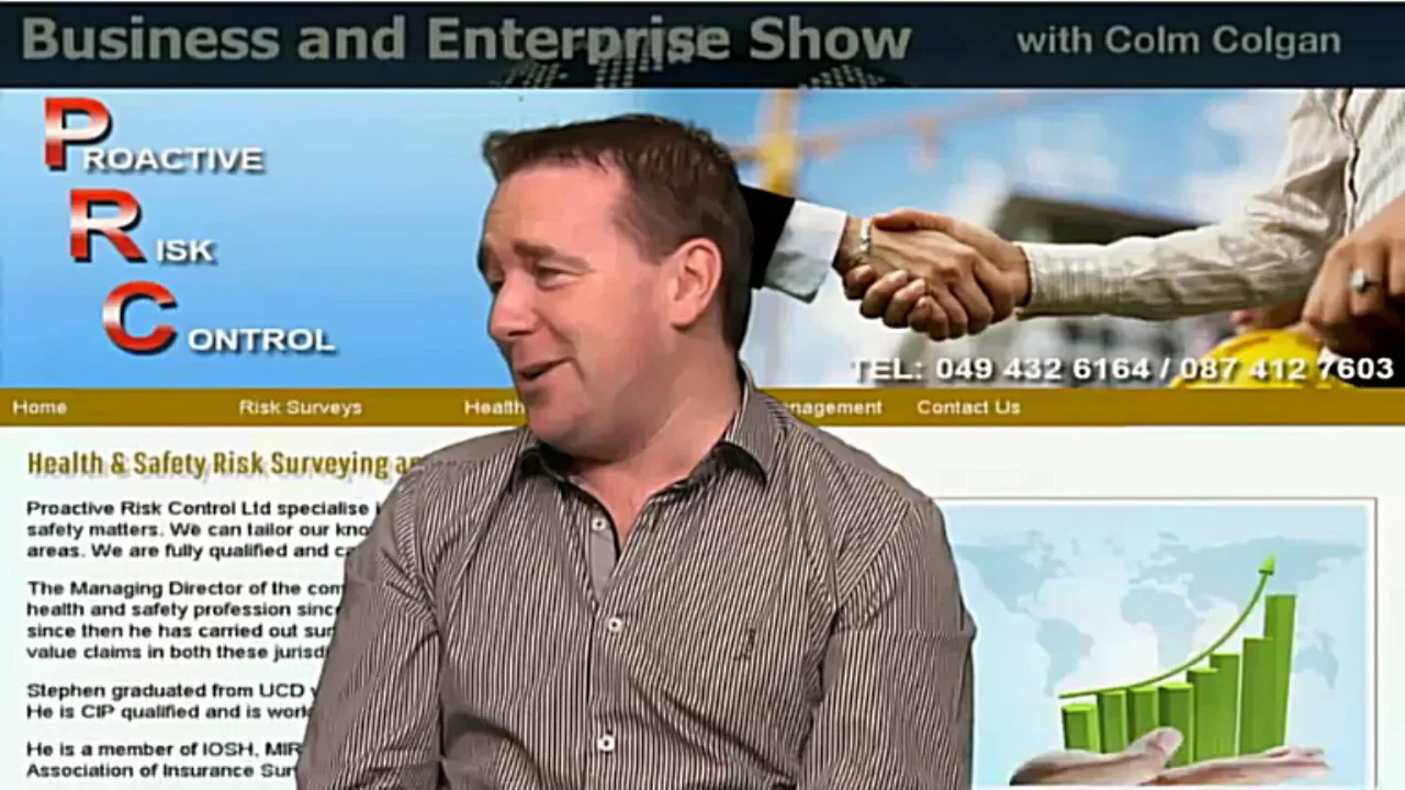 Stephen Baxter from Proactive Risk Control Ltd. takes a chance with ...