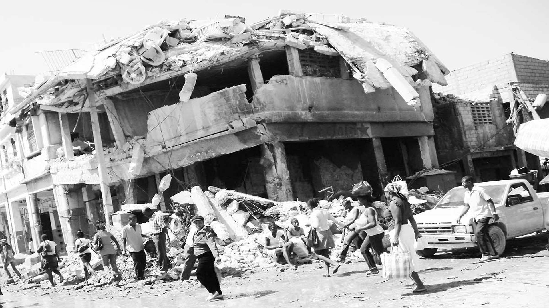 HAITI EARTHQUAKE - GROUND ZERO
