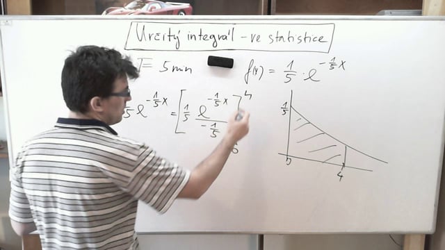 Určitý integrál - Použití ve statistice pro výpočet pravděpodobnosti