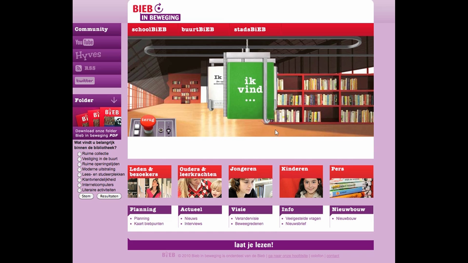 Bieb in beweging