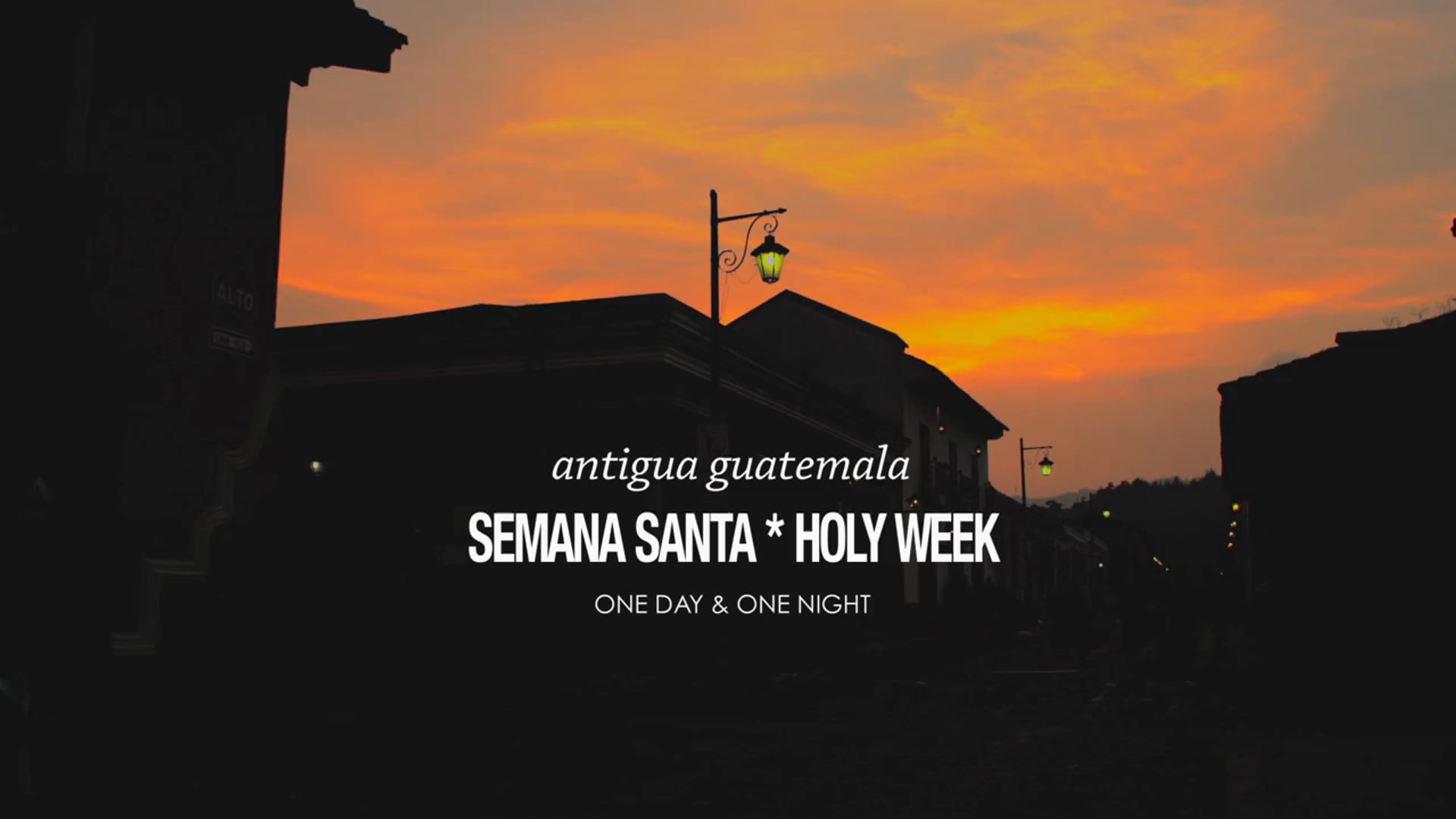 Holy Week - Antigua