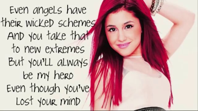 Ariana grande Love. Love the way you Lie.