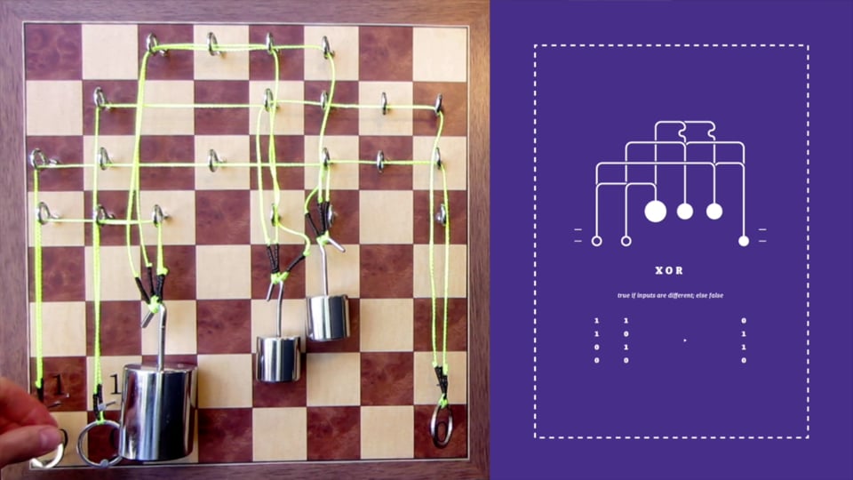 Pulley Logic Gates