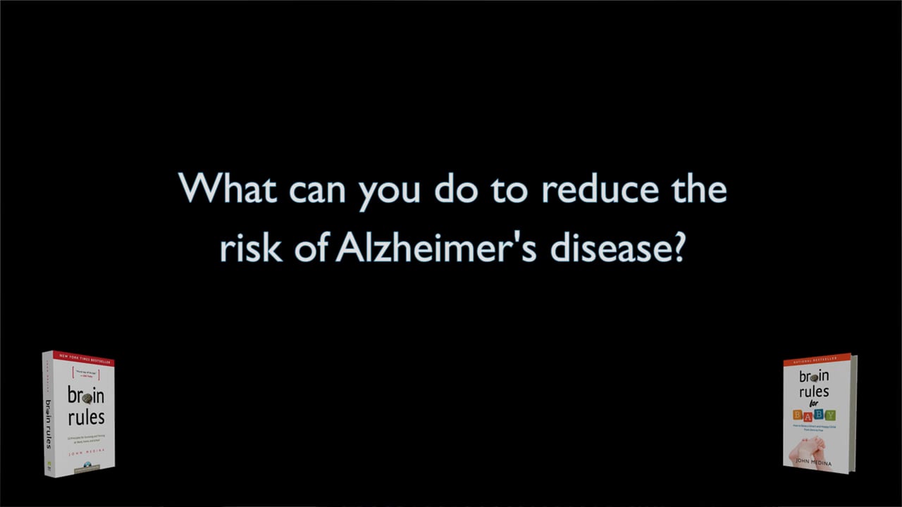 What you can do to reduce the risk of Alzheimer’s disease