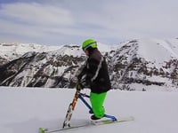 Ski Biking Telluride with Disabled Veteran Jeff Hemenger