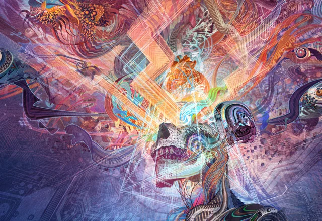 Holographic Visionary Art by Laser Guided Visions – LaserGuidedVisions