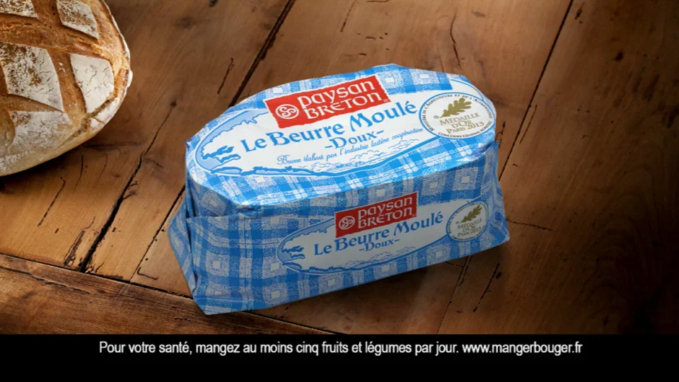 Beurre Doux Moulé PAYSAN BRETON