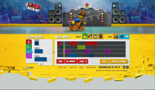 Lego discount music maker