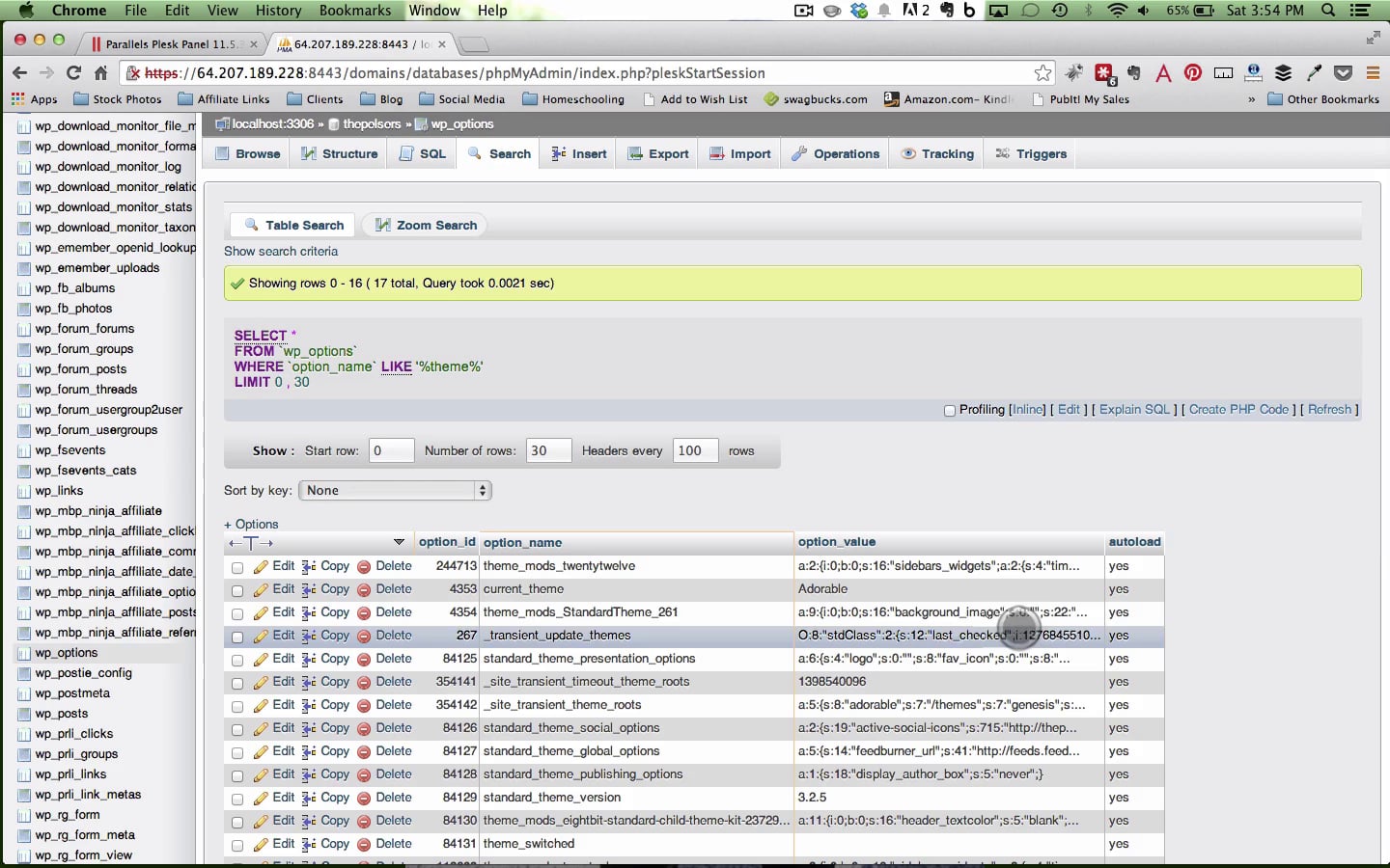 Change Theme In Db On Vimeo