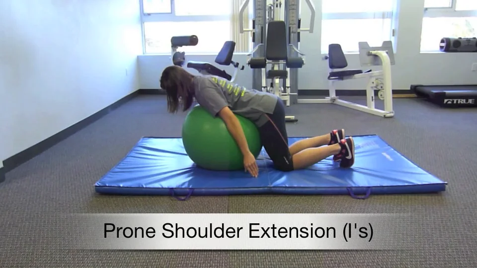 prone shoulder extension