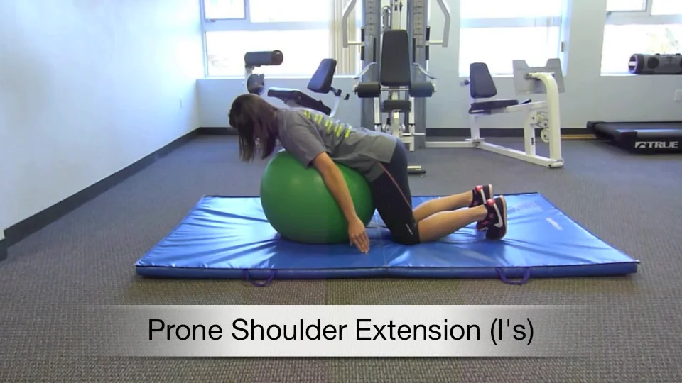Prone Shoulder Extension