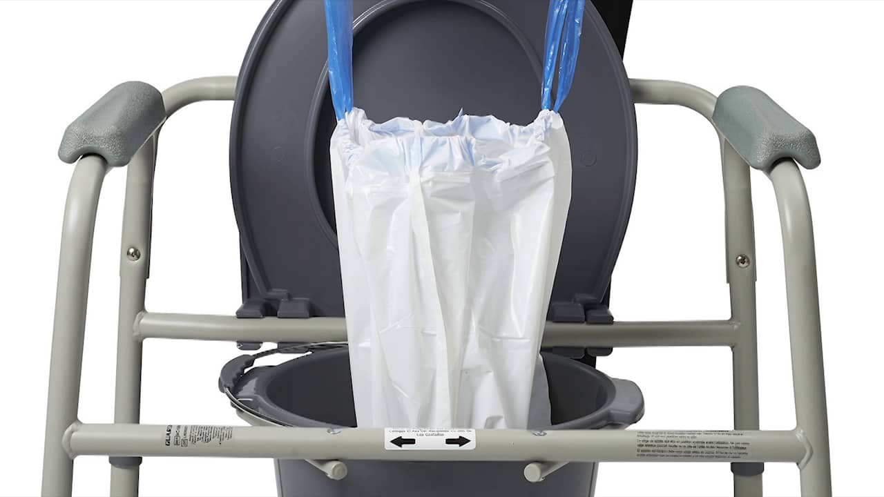 Medline Disposable Commode Liners on Vimeo