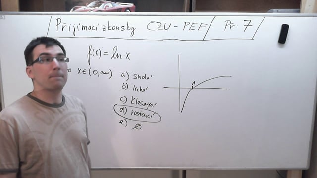 Přijímací zkoušky na ČZU-PEF 2014 Příklad 7a