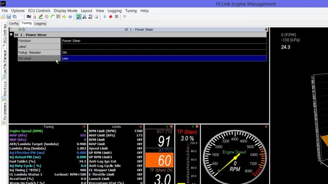 Road Tuning: Input Setup and Testing