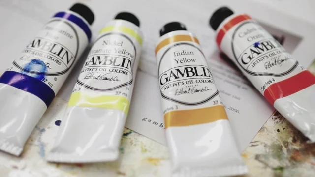 Paint with Kevin - Gamblin Oil Color set