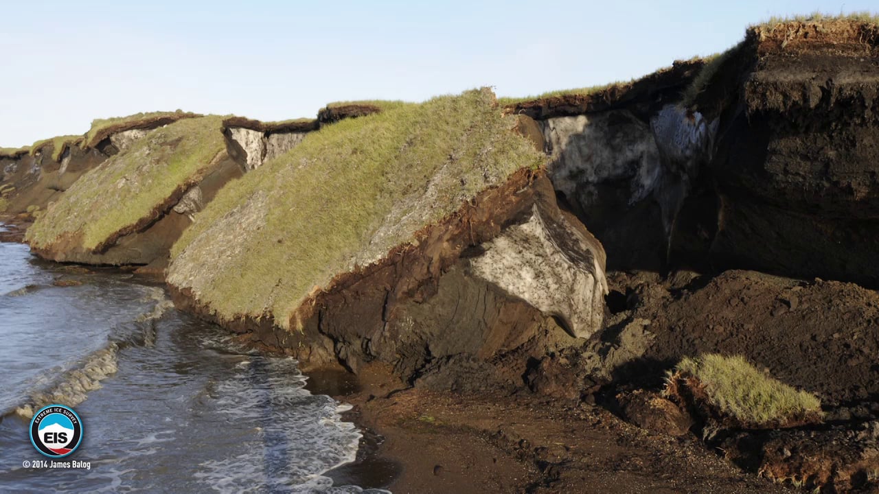 EIS Permafrost-Coastal Erosion Time-lapse On Vimeo