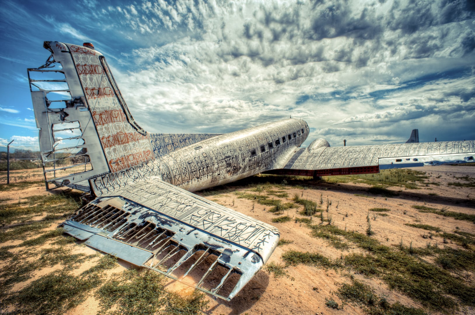 Заброшенные самолеты Аризона