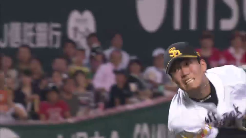 6回表 ホークス千賀とファイターズ大谷の熱い若武者対決は…千賀の「絶品フォーク」が勝る!! 2014/5/7 H-F