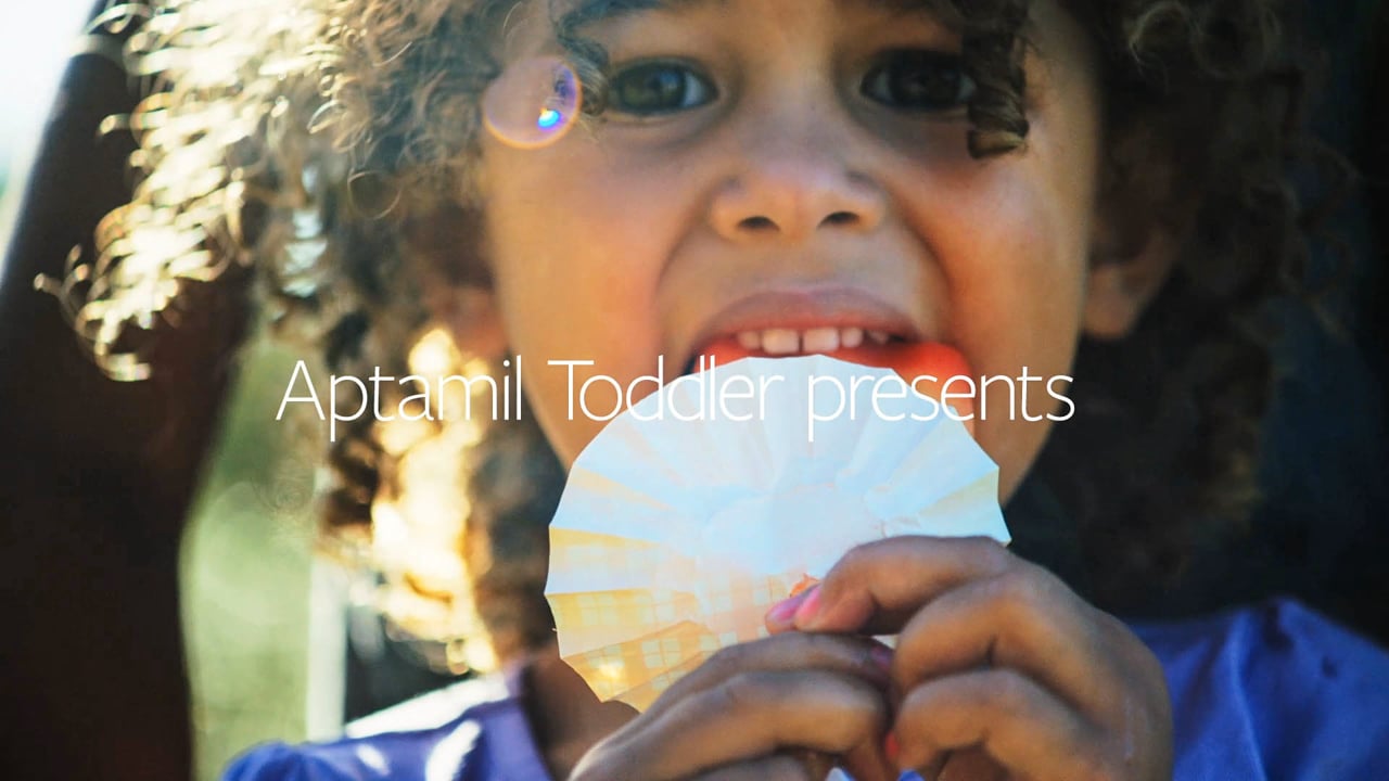 The iceblock tip, Aptamil Toddler