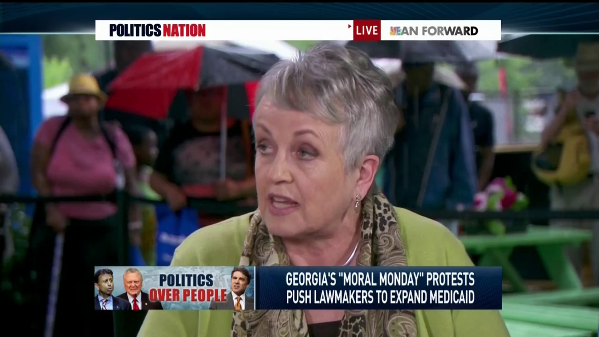 Sen. Nan Orrock on MSNBC
