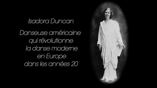 Vimeo Video: La mère - Isadora Duncan. Laetitia Doat / Réalisation : Bertrand Guerry et Marin Crepel