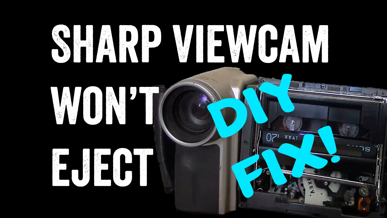 Fix an old stuck Sharp Viewcam | Videos & Movies on Vimeo